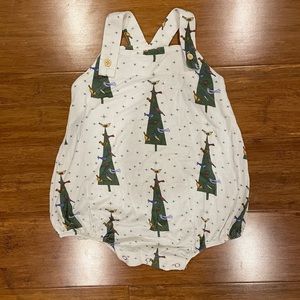 Kate Quinn Bamboo Bubble in Retro Bird Tree - 12-18 Month